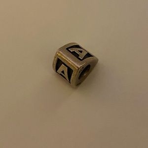 Letter A Pandora Charm